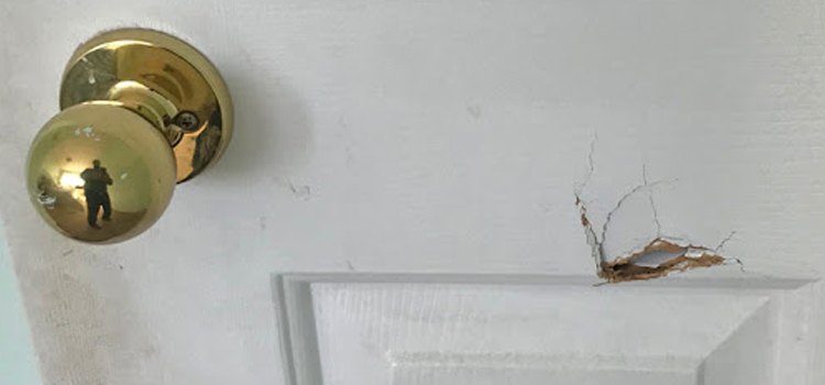 interior door hole repair Rancho Mirage